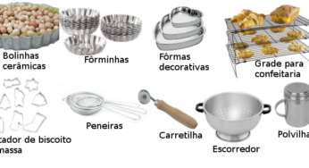 Cortadores – Peneiras – Cozinha profissional e básica
