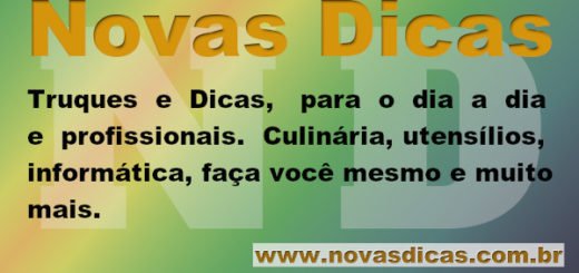 Novas Dicas